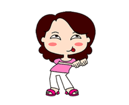 Mommy dance sticker #13580686