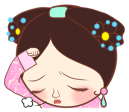 Miss sprinkle flowers sticker #13580717