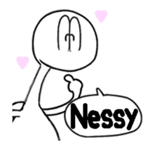 Animated Stickers of Nessy 1 sticker #13581391