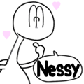 Animated Stickers of Nessy 1