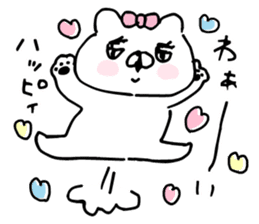 Let's accompanied by a bear~kawaii ver5~ sticker #13582001