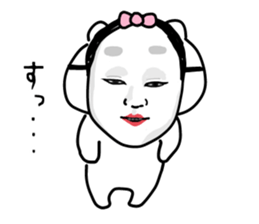 Let's accompanied by a bear~kawaii ver5~ sticker #13582010