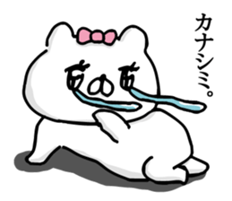 Let's accompanied by a bear~kawaii ver5~ sticker #13582021