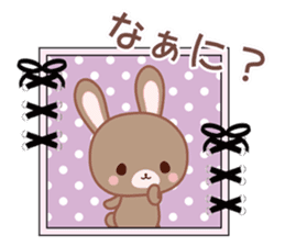 Lovey-Dovey bunnies Rai & Mai sticker #13582133