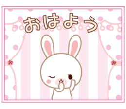 Lovey-Dovey bunnies Rai & Mai sticker #13582142