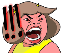 Oniyome Sticker2-Angry wife of stickers- sticker #13582377