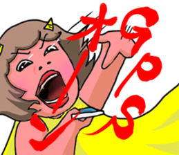 Oniyome Sticker2-Angry wife of stickers- sticker #13582378