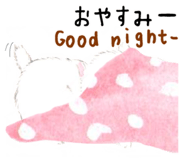 Three kittens of the watercolor sticker #13582785