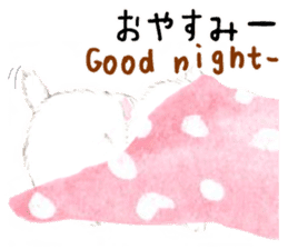 Three kittens of the watercolor sticker #13582785