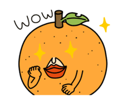 Ugly orange sticker #13583124