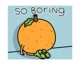 Ugly orange sticker #13583129