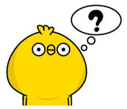 Chick not say only piyo sticker #13583314
