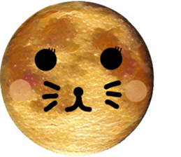The real moon sticker #13583445