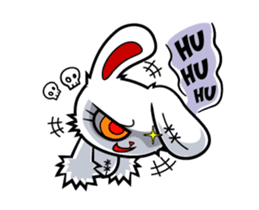 BLOODY BUNNY ANIMATED sticker #13583539