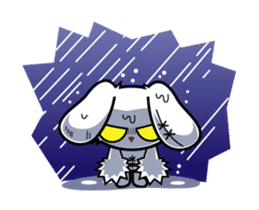 BLOODY BUNNY ANIMATED sticker #13583549