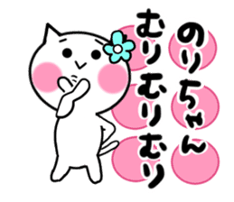 Cat sticker noriko uses sticker #13583561