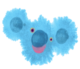 Amoeba's working days sticker #13583769