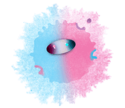 Amoeba's working days sticker #13583783