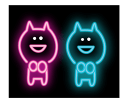 fluorescence Sticker4 sticker #13583967