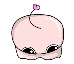 Pair star heart odd odd sticker #13584090