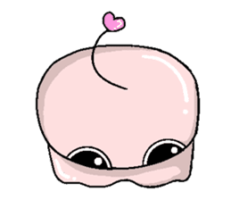 Pair star heart odd odd sticker #13584090