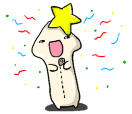 Pair star heart odd odd sticker #13584102