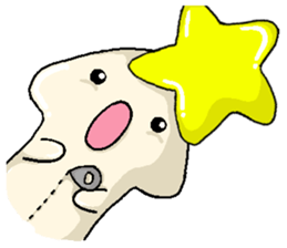 Pair star heart odd odd sticker #13584103