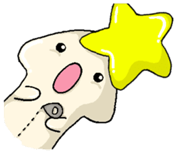 Pair star heart odd odd sticker #13584103