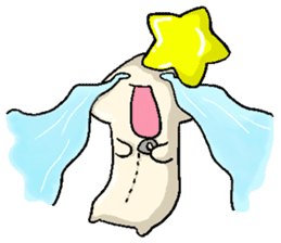 Pair star heart odd odd sticker #13584104