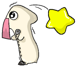 Pair star heart odd odd sticker #13584106