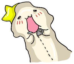 Pair star heart odd odd sticker #13584112