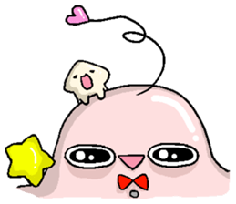 Pair star heart odd odd sticker #13584114