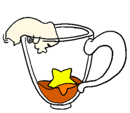 Pair star heart odd odd sticker #13584115