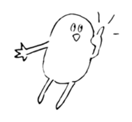 white man's daily life sticker #13584649