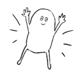 white man's daily life sticker #13584650