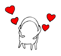 white man's daily life sticker #13584663