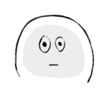 white man's daily life sticker #13584666