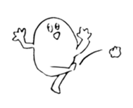 white man's daily life sticker #13584673