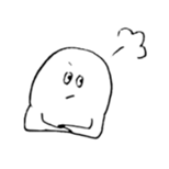 white man's daily life sticker #13584682