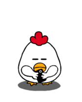 chicken!!(English) sticker #13584694