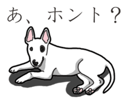Daily Bull terrier sticker #13584830