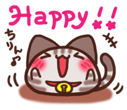 Daifuku-nyannyan mochimochi-Amesho 3 sticker #13586158