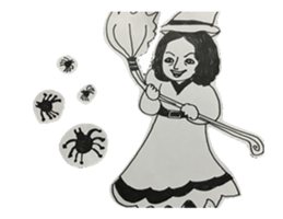 CaCa: Tell You Jokes! Anime S3Halloween! sticker #13586224