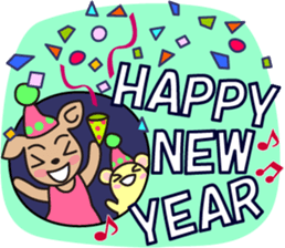 Winter story of CAFELATTE2 sticker #13586512