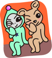 Winter story of CAFELATTE2 sticker #13586515