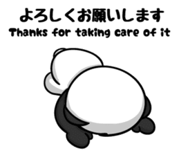 glaPan "polite language & casual talk" sticker #13586841