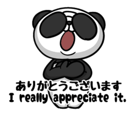 glaPan "polite language & casual talk" sticker #13586850