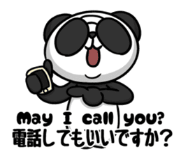 glaPan "polite language & casual talk" sticker #13586856