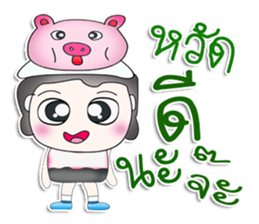 Mr. Naba. love pig.^^ sticker #13586862