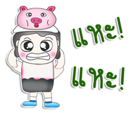 Mr. Naba. love pig.^^ sticker #13586868